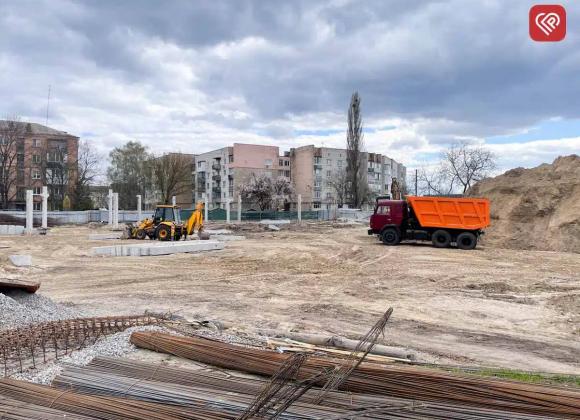 Будівництво ТЦ у Переяславі