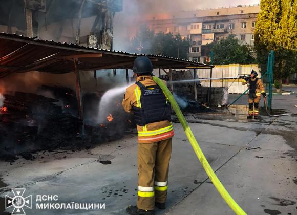 t.me/dsns_mykolaiv Обстріл Миколаївщини