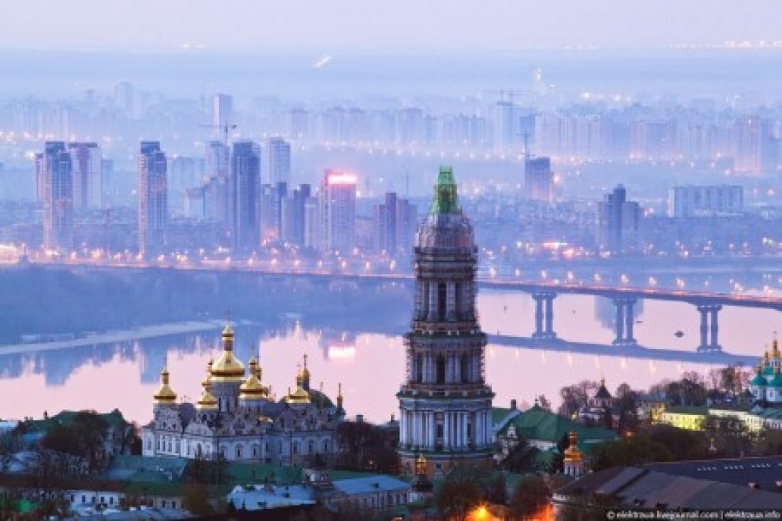 Киев Украина вид города