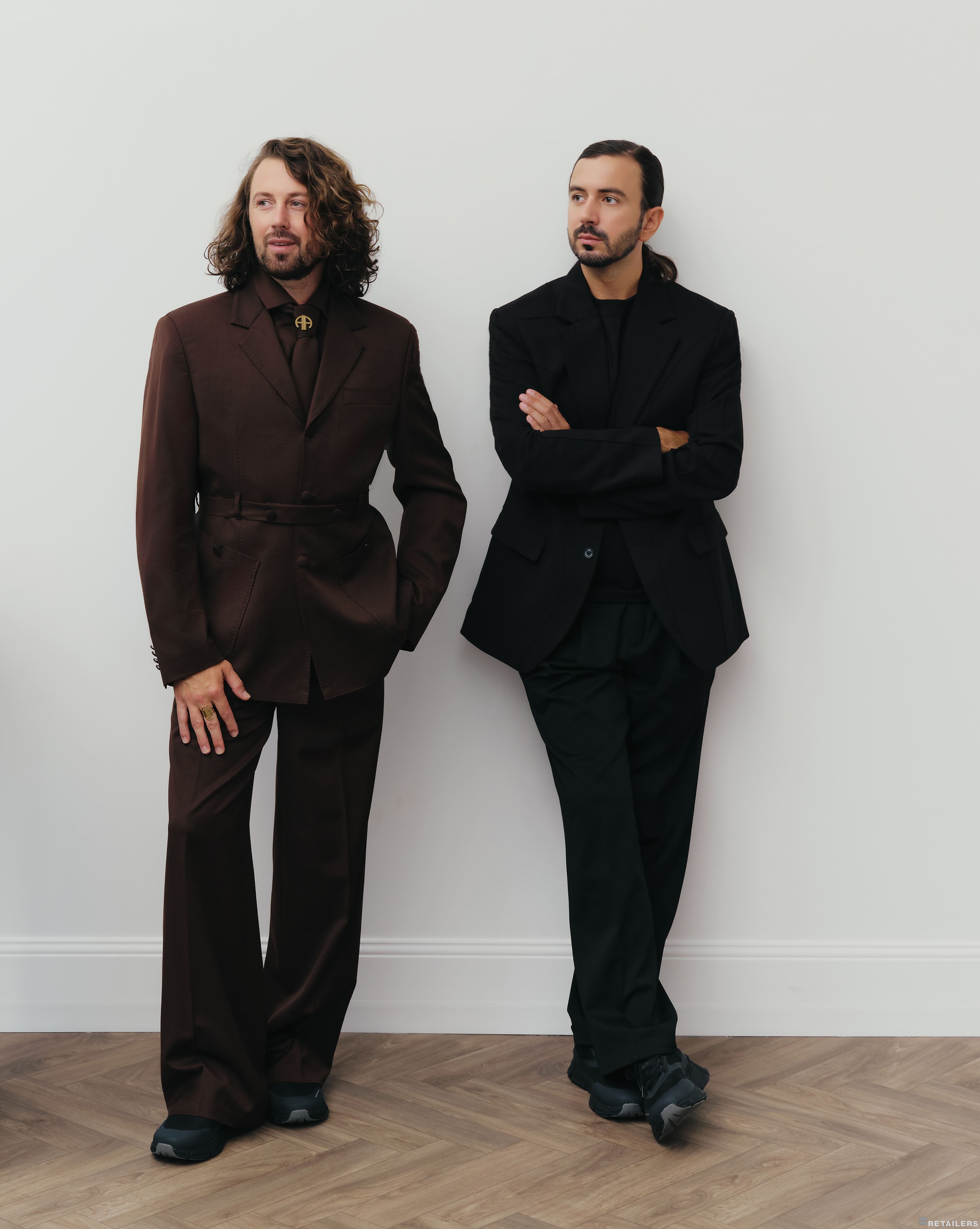 Фото: співзасновники бренду Andreas Moskin Андрій Моськін та Андреас Білоус